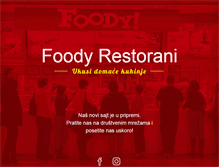 Tablet Screenshot of foody.rs